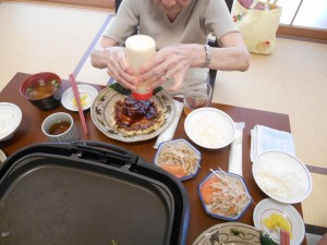 お好み焼きを作りました